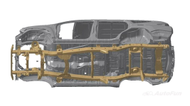 Nền tảng khung gầm rời Body on frame của Toyota IMV. 